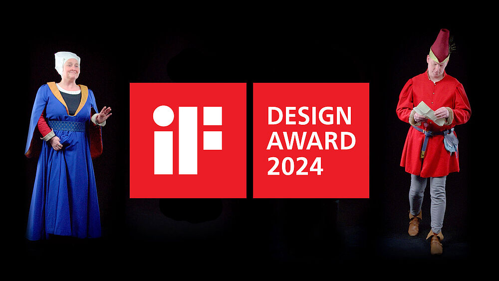 iF DesignAward für Ausstellung »Guter Stoff«