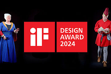 iF DesignAward für Ausstellung »Guter Stoff«