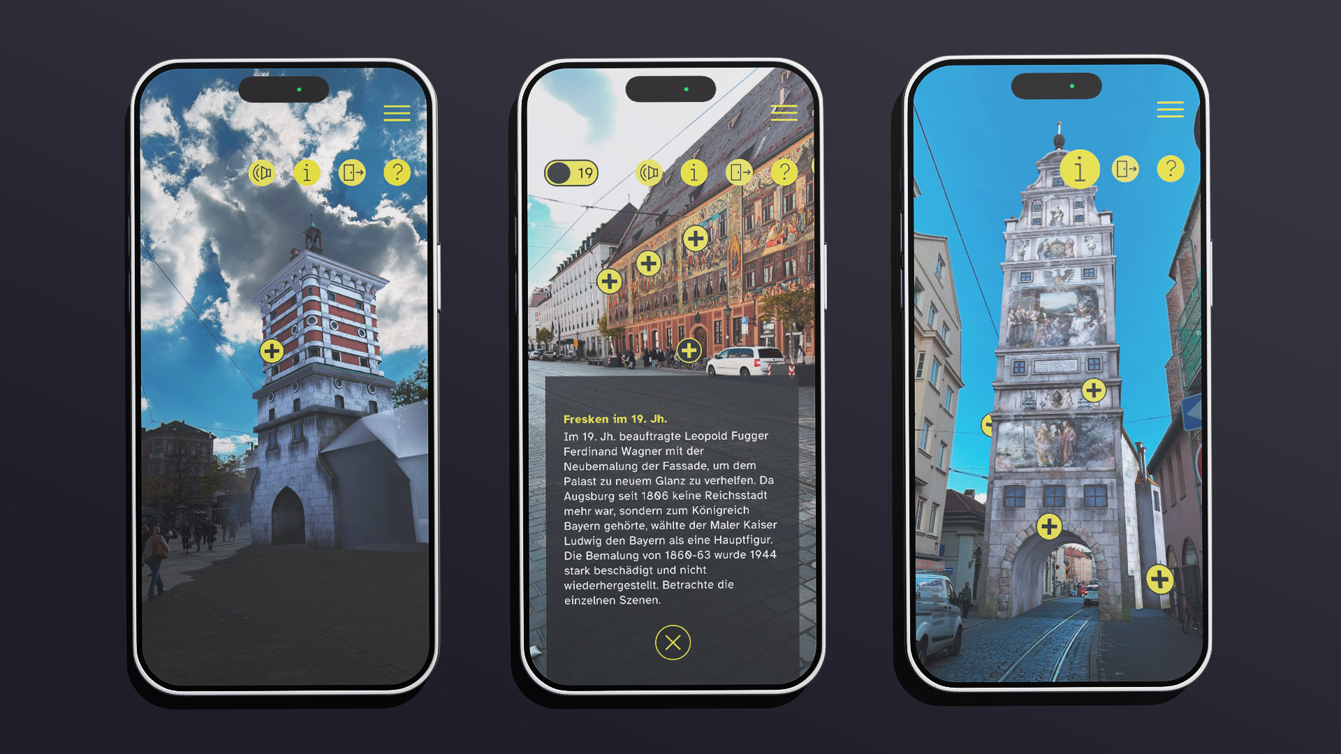 Die Augmented Reality App EPOCI